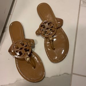 COPY - COPY - TORY BURCH Miller Patten Sandal in Sand size 11